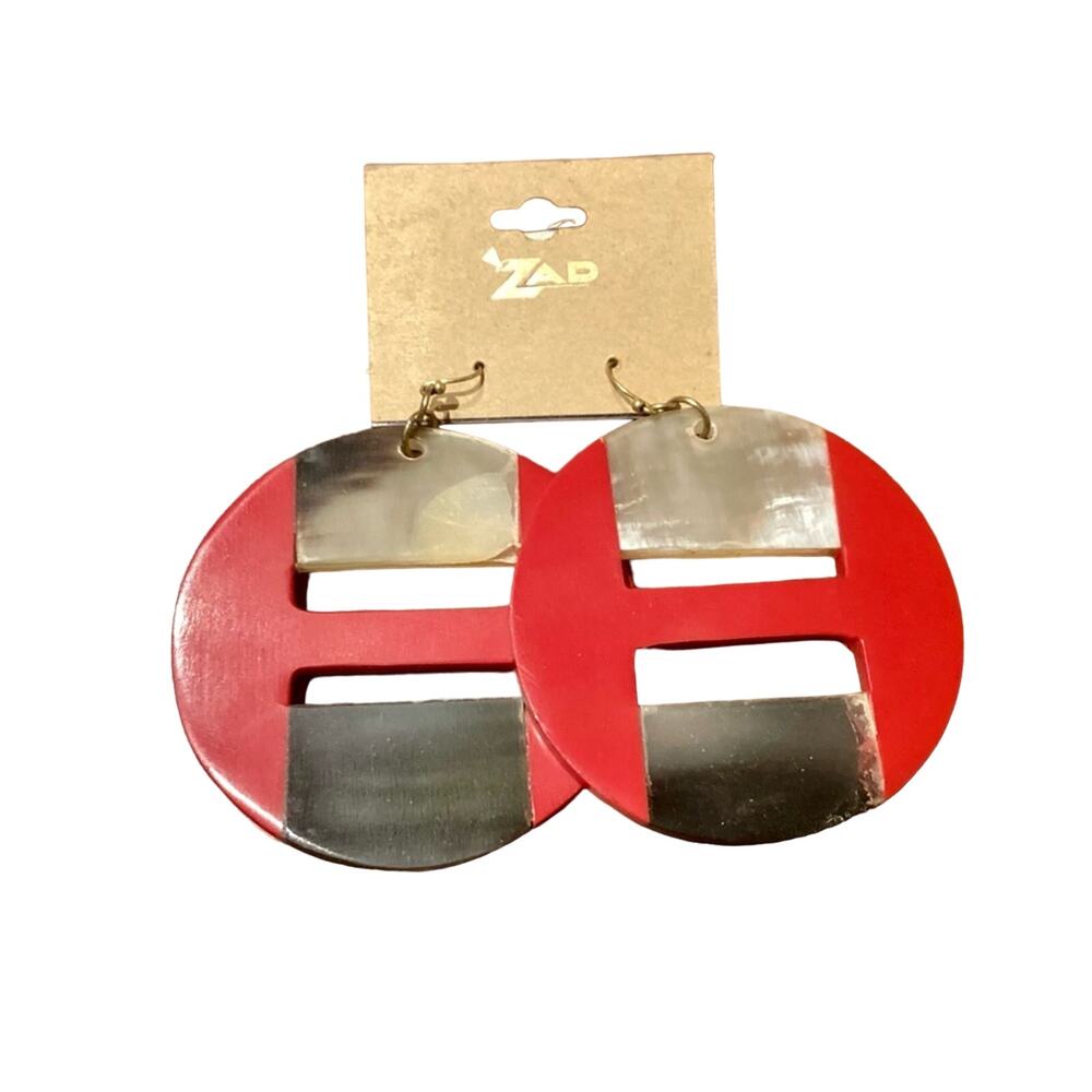 ZAD Statement Dangle Earrings